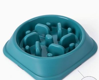 Slow Feed Dog Bowl (Option: Conventional-02 Style Green)