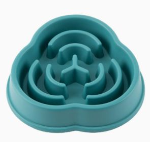 Slow Feed Dog Bowl (Option: Conventional-01 Style Green)