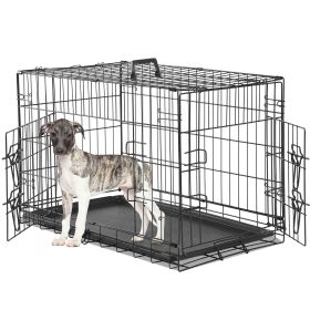 Dog Cage With Two Doors (Option: 30double door)