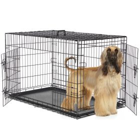 Dog Cage With Two Doors (Option: 48double door)