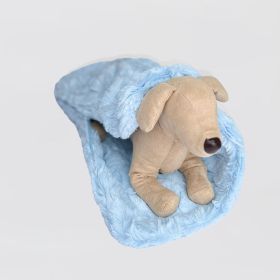 Dog Blanket Snuggle pup (Color: Bella Blue)