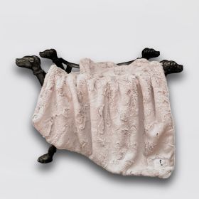 Dog Blankets Cuddle (Color: Latte, size: LG)