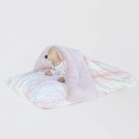 Dog Beds Ritz Hideaway (Color: Pink Angora & Blush)