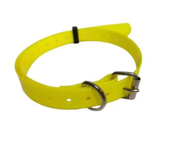 Dog Training Collar Pet Equipment (Color: Yellow)