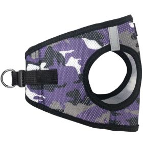 Dog Harness Purple Camo (size: XX-Small)