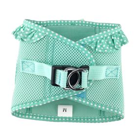 Polka Dot Ruffle Teal (size: X-Small)
