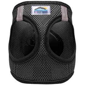 American River Dog Harness Black (size: XL)