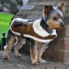 Dog Coat Brown Black