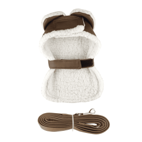 Dog Coat Brown Black (size: X-Small)