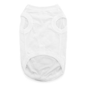 Dog Tank White (size: X-Small)