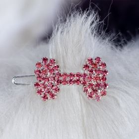 Crystral Barrette (Color: Pink)
