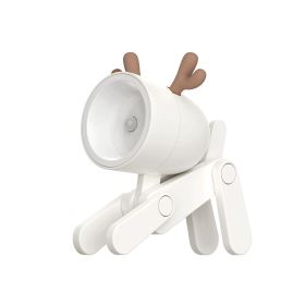 Kids Christmas LED Night Light (Color: Beige, size: Deer)