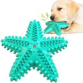 Outdoor Dog Chew Toy Starfish (Color: Blue)