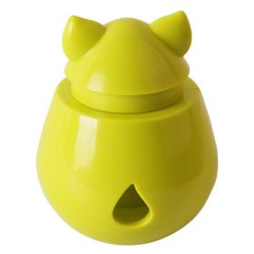 Dog Food Tumbler Toy (Color: Green)
