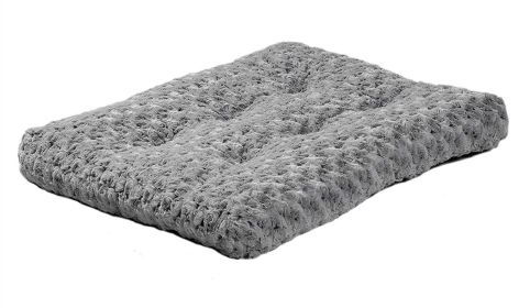 Crate Bed for Dog Cage (Color: Gray, size: XS)