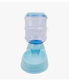 Self Dispensing Pet Feeder (Color: Blue)