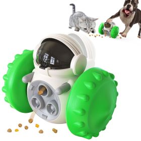 Interactive Dog Feeder Toy (Ships From: China, Color: Green)