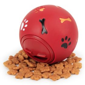 Dog Treat Ball (Color: Blue, size: M)