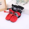 4pcs Dog Shoes