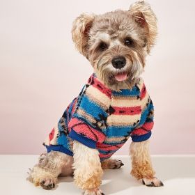 Cold Weather Dog Sweater Hoodie (Color: Mixed Color, size: S)