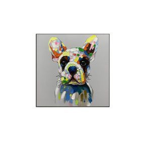 Dog Canvas Wall Art (size: 150x150cm)