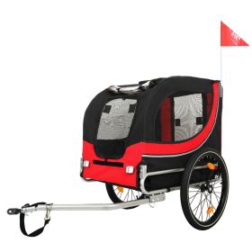 Bike Trailer for Dogs (Color: as Pic)