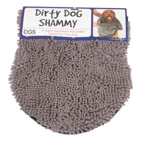 Dog Shammy Towel (Color: Grey)