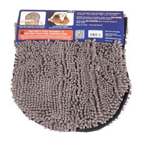 Dog Cleaning Mat (Color: Grey)