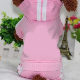 Pet Full Body Outfit (Color: Pink, size: L)