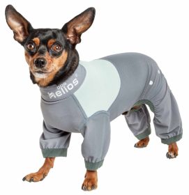 Dog Track Suit Lightweight (Color: Grey, size: X-Small)