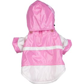Adjustable Pet Raincoat (size: medium)