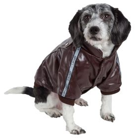 Suede Dog Coat (size: medium)
