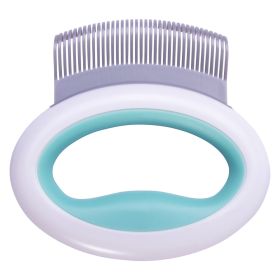 Flexible Grooming Comb (Color: Green)