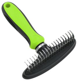 Grooming Undercoat Pet Rake (Color: Green)