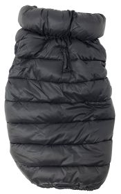 Thermal Dog Jacket (Color: Black, size: medium)