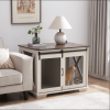 Farmhouse Dog Crate Furniture