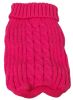 Rib-Collared Pet Sweater