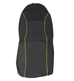 Car Seat Protector Single Seat (Color: Black)