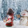 Snowman Stripe Pet Sweater