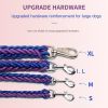 braided dog collar leash