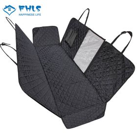 Pet Car Seat Cover (Color: Black, size: 137x147cm)