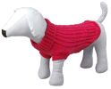 Rib-Collared Pet Sweater