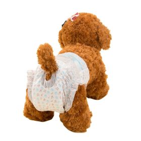 Disposable Dog Diapers (Color: Girl XS 10 pcs/bag)