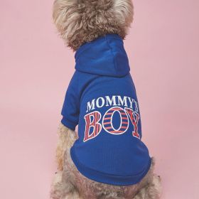 Winter Pet Hoodie (Color: Black, size: S)