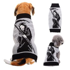 Halloween Dog Sweater (type: GhostXS)