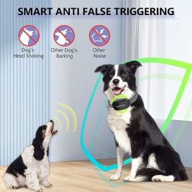 Bark Training Collar All Sizes (Color: Black, type: Training Device)
