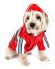Pet Rain Jacket PVC Reflective
