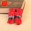 4pcs Dog Shoes