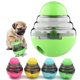 Interactive Dog Food Ball (Color: Pink)