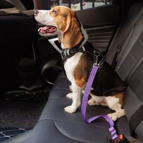 Pet Car Seat Belt (Color: Pink, size: 72)